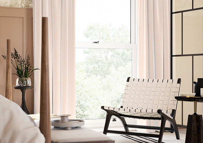 Rolling Hills Velvet, Pink - Made to Measure Curtains - Image 5